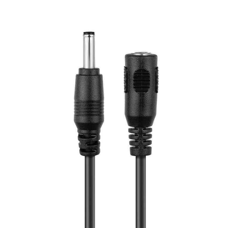 Amcrest Extension Cable IPM-721B/W/S, IP2M-841B/W/S, IP2M-841EB/W, IP3M-941B/W, IPM-721ES, IPM-HX1B/W & IP3M-HX2B/W. Power AC Adapter 20FT Black (20FTEXTB-5V) - Image 1